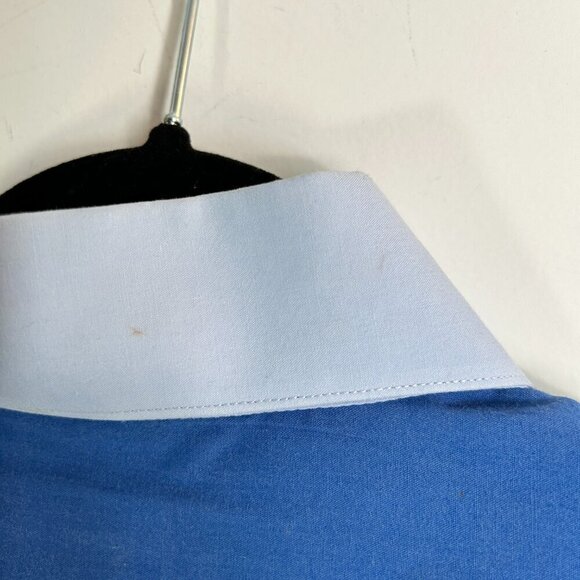 Fratello Men's Blue Button Down Shirt Neck 16.5 and Shirt 34-35 - Picture 7 of 10